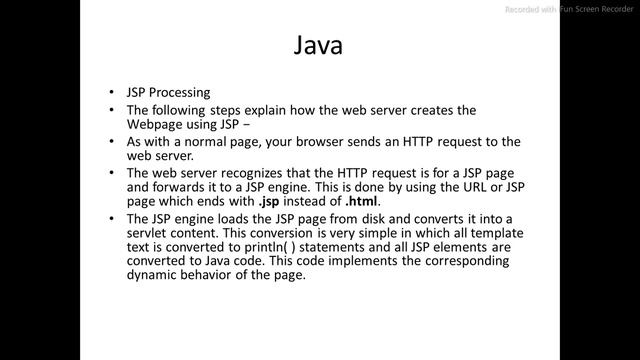 Java Server Pages смотреть онлайн
