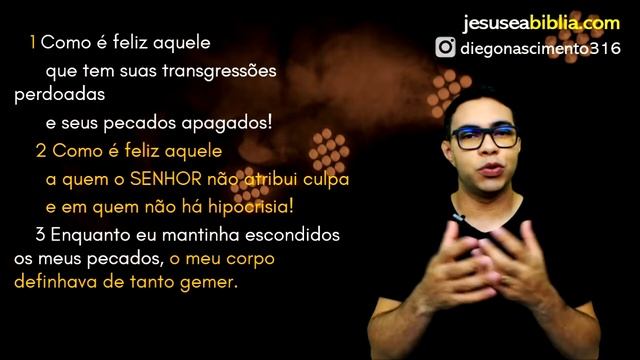 Salmo 32 Estudo: Caminho de REDENÇÃO (Bíblia Explicada) смотреть онлайн