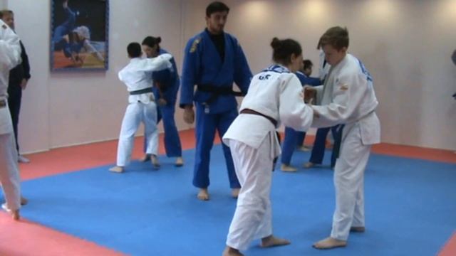 Judo for competitions from Vladimir Elchaninov, seminar part 3 in Haifa, Israel. смотреть онлайн