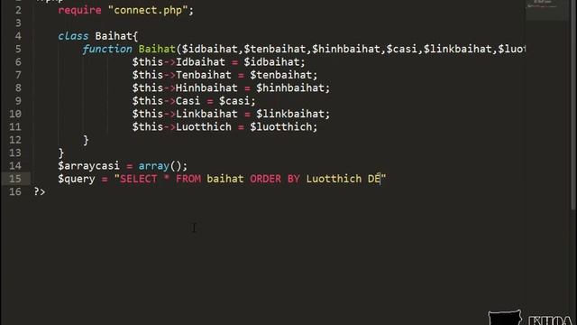 Bài 22: Viết API trả dữ liệu cho bài hát được yêu thích смотреть онлайн