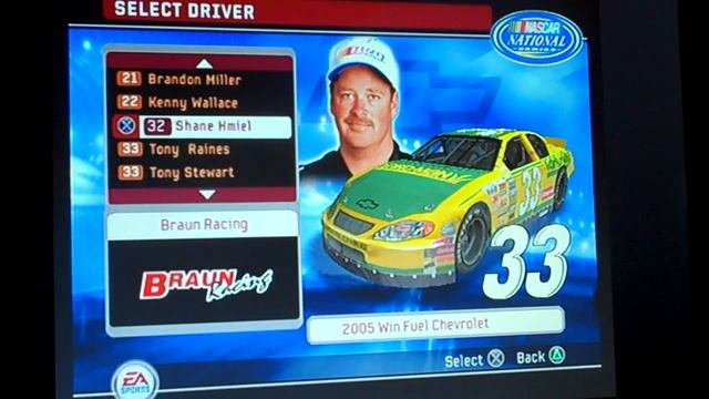 (Don't Watch Vid) All NASCAR 06: Total Team Control Drivers/Cars/Paint Schemes (NASCAR Busch Series смотреть онлайн