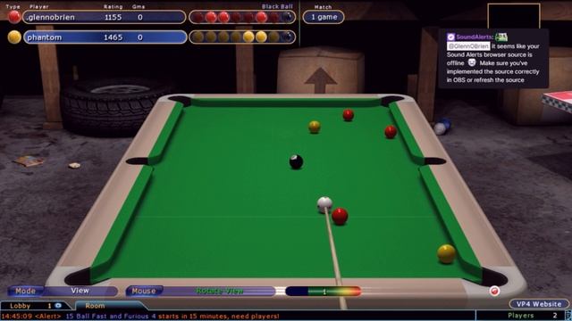 Virtual Pool 4, Black Ball, 3 April 2022 смотреть онлайн