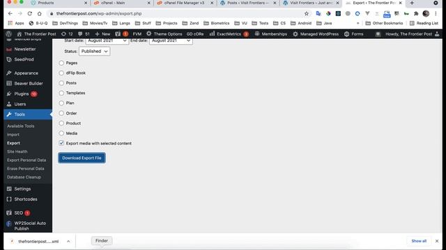 Import posts from a WordPress website to another WordPress website with media and photos смотреть онлайн