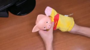 Всеми известный Хрюша  Игрушка для кукольного театра  Специальная серия игрушек Спокойной ночи малы