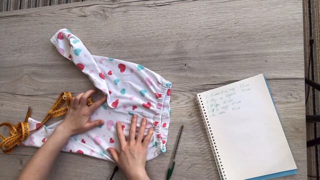 #Как снять измерения с готового изделия. смотреть онлайн