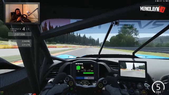 Assetto Corsa || Race Multiplayer GT3 - Spa Francorchamps || смотреть онлайн