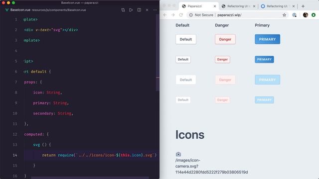 Icons — Single-Page Laravel M02E05 смотреть онлайн