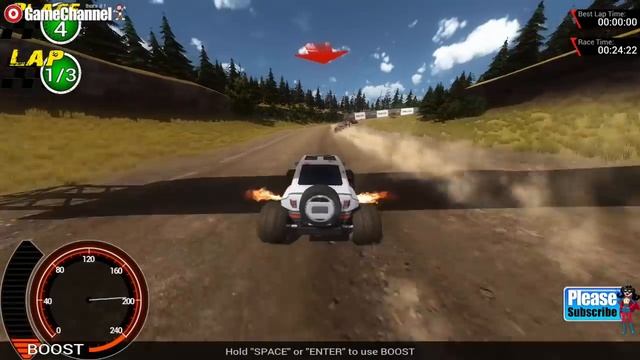 Off Road Super Racing - Racing Car Monster Truck - Videos games for Kids смотреть онлайн