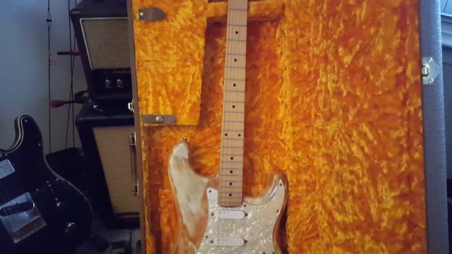 Partscaster strat guitar awesome paint and stories! смотреть онлайн