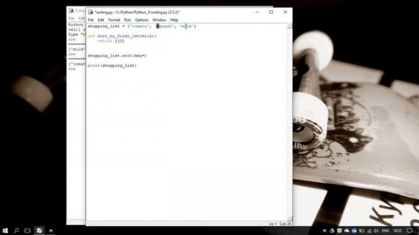 35. Сортировка списков Python 3. Методы sort и sorted - list sorting (Уроки Python) RU