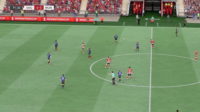 FIFA 22 | Sheffield United vs Manchester United - Erik Ten Hag Squad - Emirates FA Cup - Gameplay смотреть онлайн