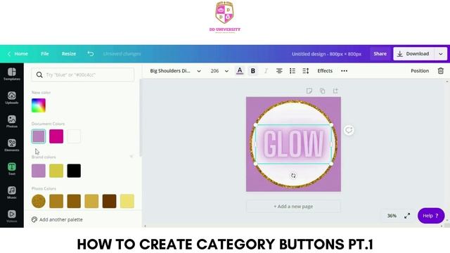 HOW TO USE CANVA FOR CREATING A SHOPIFY CATEGORY IMAGE || SHOPIFY CATEGORY DESIGN WITH CANVA 2020. смотреть онлайн
