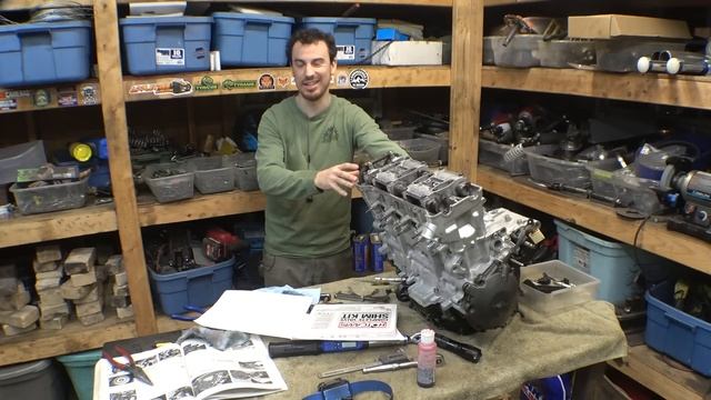 Engine rebuild is finished and back in the frame смотреть онлайн