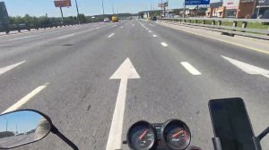 Максималка на 125 альфе. Выжал 98 км/ч по GPS,  альфа 124.1 см3. Пролог к предстоящему выпуску.