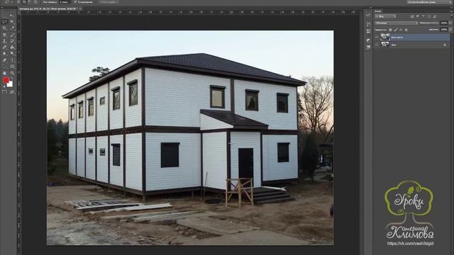 Урок Фотошоп для начинающих. Быстрая ретушь. Убрать лишнее с фото смотреть онлайн