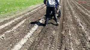 ЕЖИ ДЛЯ МОТОБЛОКА СВОИМИ РУКАМИ ,ПЕРВОЕ ИСПЫТАНИЕ