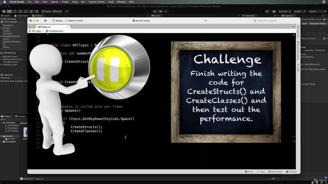 5-7 Structs Versus Classes Part 1 | Design Patterns and Scripting Strategies смотреть онлайн