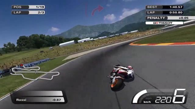 MotoGP 07 PC Mugello Circuit (Level Champion) смотреть онлайн