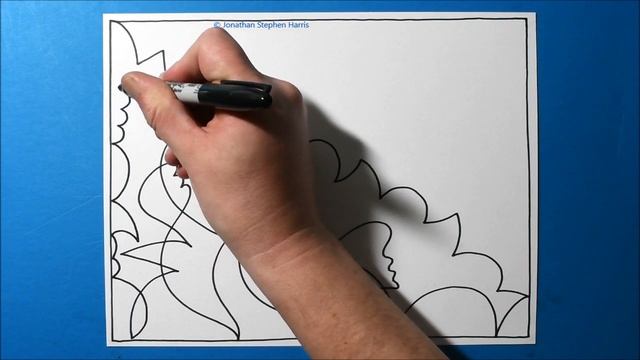 Signs Above / Satisfying Abstract Art / Spontaneous Abstraction / One Line Drawing Pattern #45 смотреть онлайн