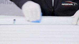 Лип спойлер на кромку багажника KIA RIO 4