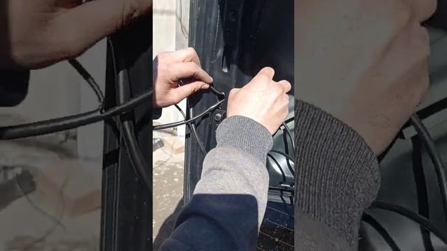 Замена крышку багажа Mercedes W 124 смотреть онлайн