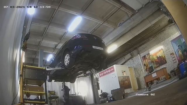 Установка защиты на Mazda 3 2010 год. MOTODOR, арт. 01126 смотреть онлайн