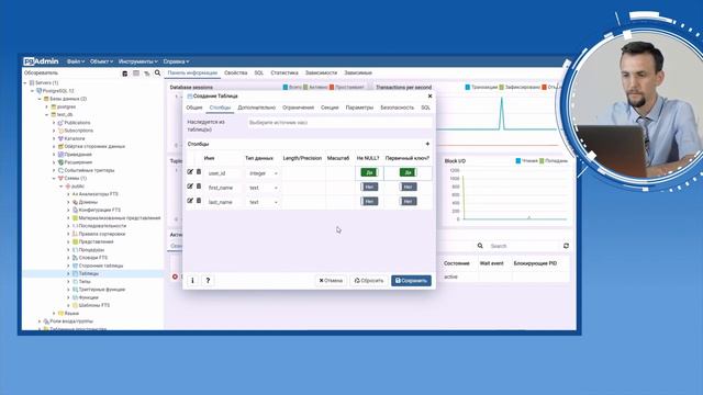 Функционал PgAdmin для PostgreSQL смотреть онлайн