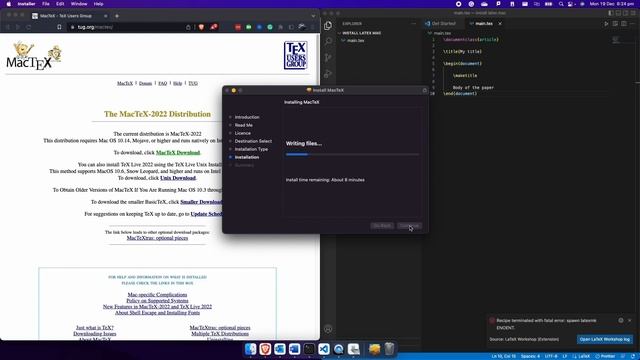 Install LaTeX on Mac - Apple Silicon or Intel - MacTeX смотреть онлайн