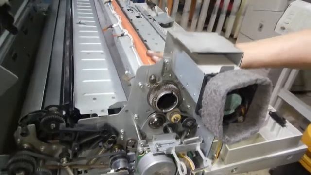 Repair For XEROX 6204-6705 Checking And Replacing The Fuser Roll And Heat Rod