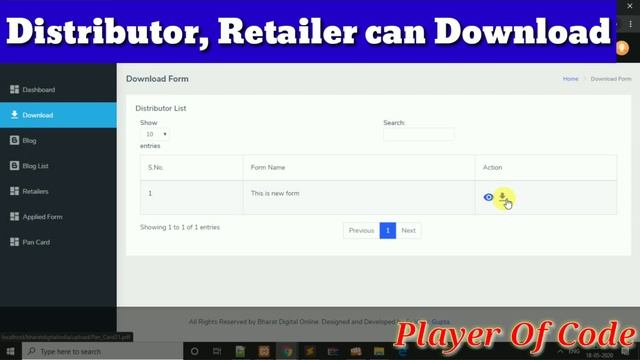 Bharat Digital Online || Website Tour || PHP CodeIgniter смотреть онлайн