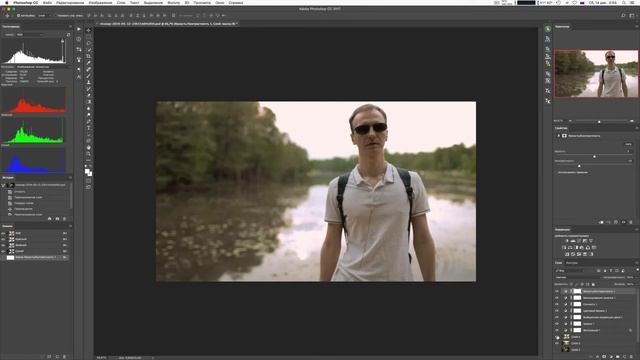 Цветокоррекция видео, до после, паразитный оттенок, adobe premiere pro, photoshop, VSCO film Антон смотреть онлайн
