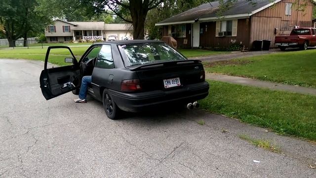 1995 Ford escort Maximizer header downpipe no res смотреть онлайн