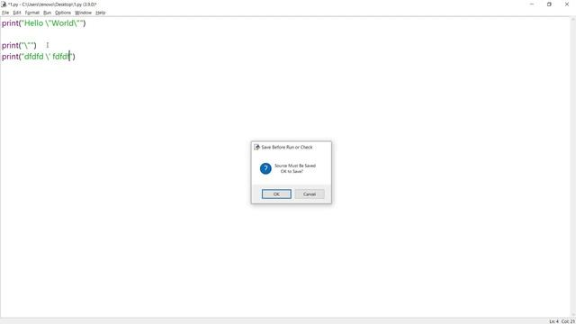 Escape Sequence in Python(HINDI) | Complete Python Course(2021) | Python 3.9 IDE смотреть онлайн