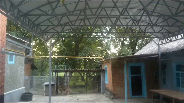 Навес своими руками