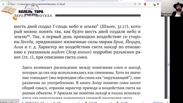 Каббала и тайный смысл нитей цицит и талит. Курс "Тайный смыл заповедей", урок 6 смотреть онлайн