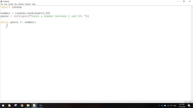 Python Tutorial - Guess the Number Game смотреть онлайн