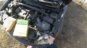 Замена воздушного фильтра Volvo XC90