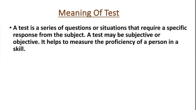 Test Measurement and Evaluation Meaning and Definition. смотреть онлайн