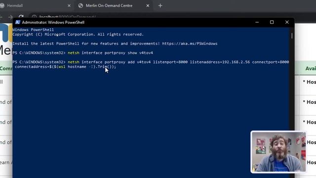 How To: Enable Port Forwarding with WSL2 and PowerShell смотреть онлайн