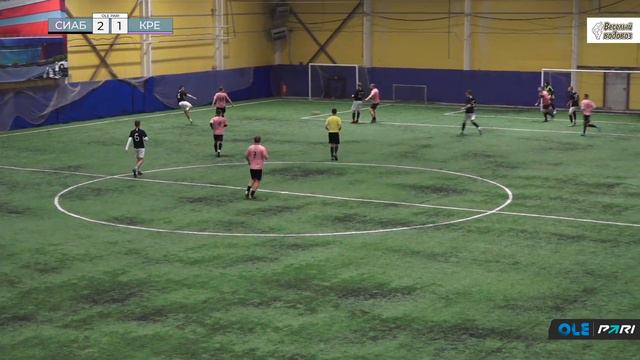 Зимний турнир ОЛЕ Пари 8х8. СИАБ - Креатив 4:1 смотреть онлайн