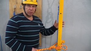 Узлы  на 1-ю группу безопасности работ на высоте /Канатный доступ (Промышленный альпинизм)