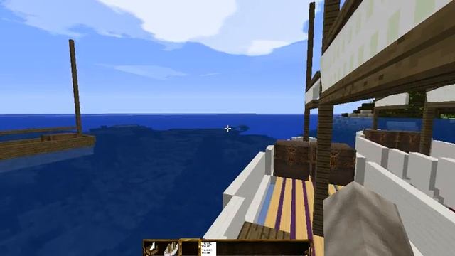 Minecraft - Мод на новые корабли (лодки) смотреть онлайн