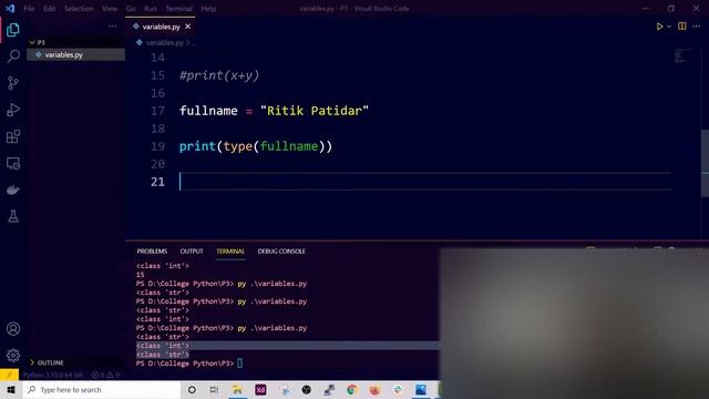 Python #4 - Variables смотреть онлайн
