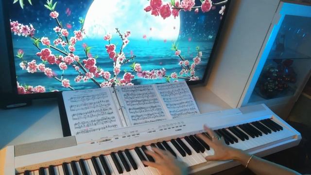 Исаак Дунаевский. Лунный вальс Piano-Olga Trofanova. смотреть онлайн