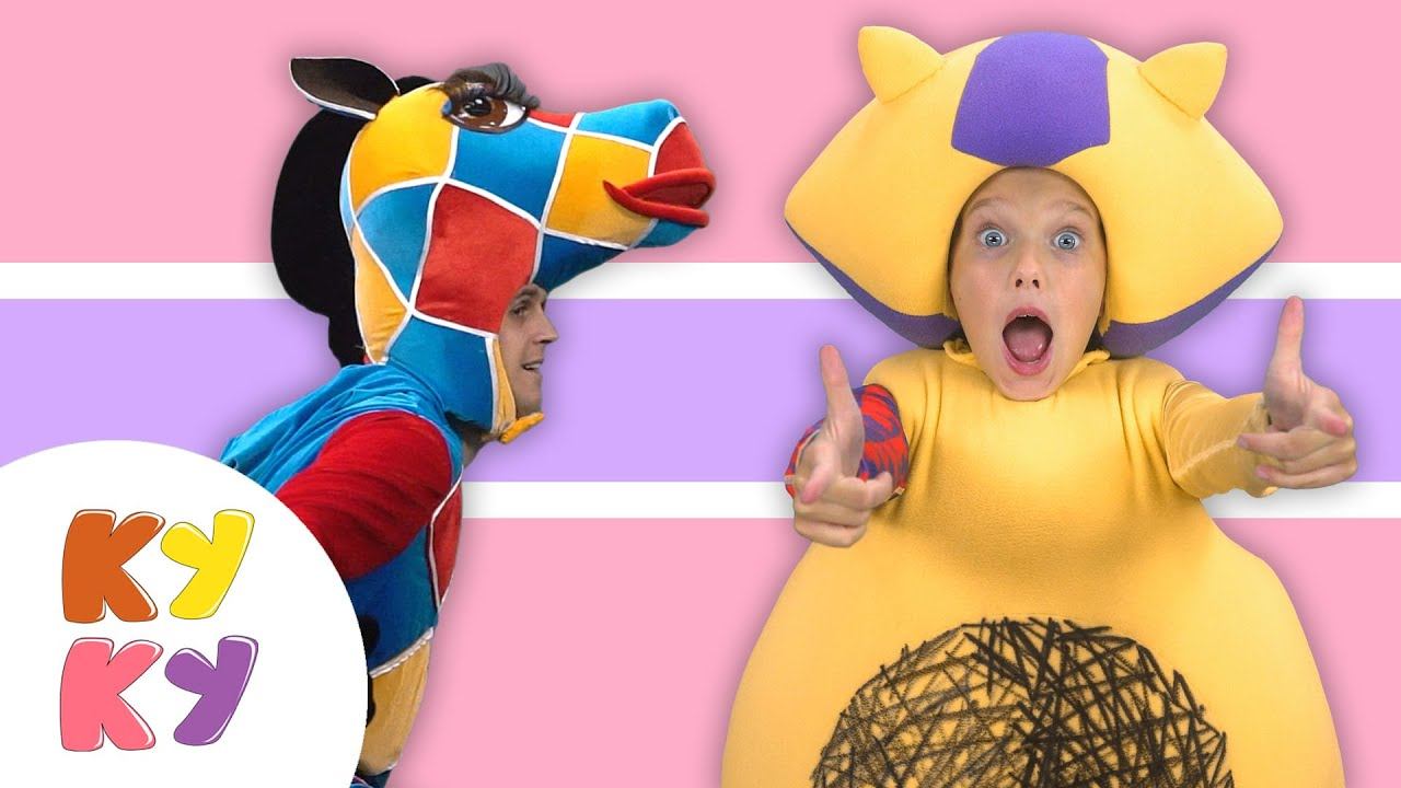 ДЕНЬ РОЖДЕНИЯ - Кукутики и Зебра в клеточку - Песни мультики для детей малышей смотреть онлайн