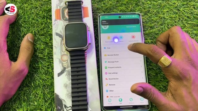 How to Connect T800 ultra smart Watch in Mobile Phone|| T800 Ultra Smart watch Connect kaise kare смотреть онлайн
