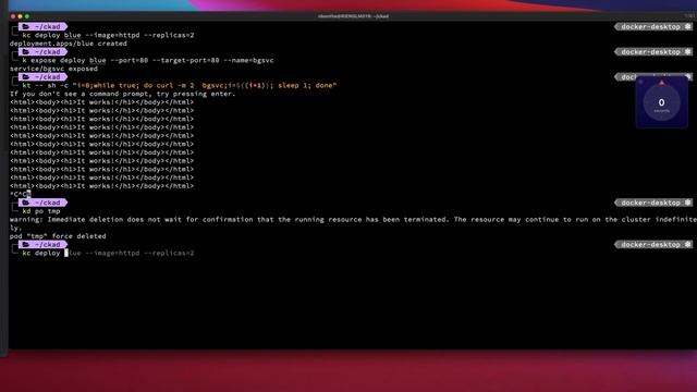Quick Blue Green Deployment using nginx and httpd in Kubernetes смотреть онлайн
