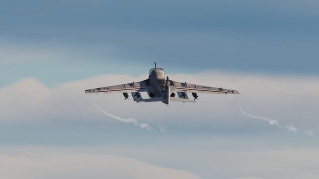 SCRAMBLE! | A-6 Intruder Carrier Takeoff & Landing | DCS World смотреть онлайн