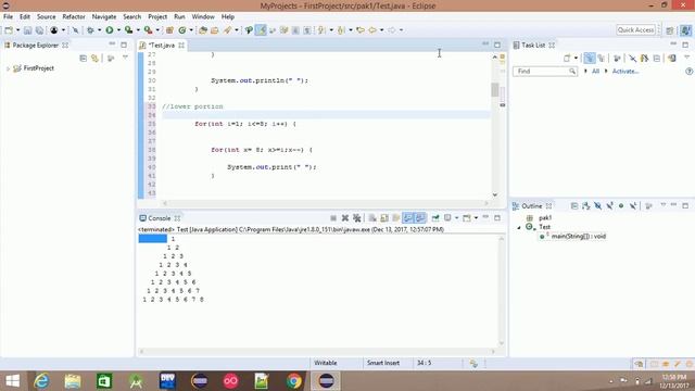 java basic tutorial in pashto #15 : nested for loop final class смотреть онлайн