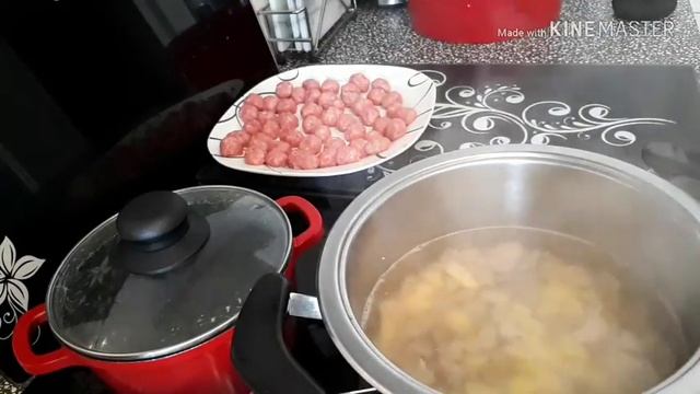 ОоОоОочень приятная встреча....??? и вкусный СУПЧИК с клецками и фрикадельками 25.08.2018 смотреть онлайн